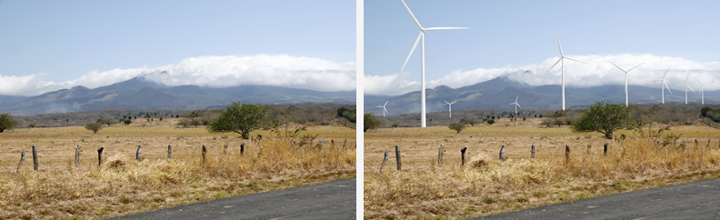 Wind Park Photomontage